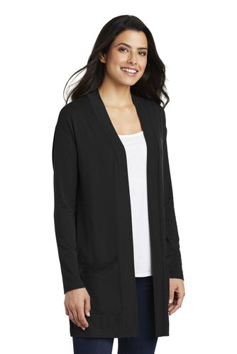 Port Authority Ladies Concept Long Pocket Cardigan . LK5434 image thumbnail