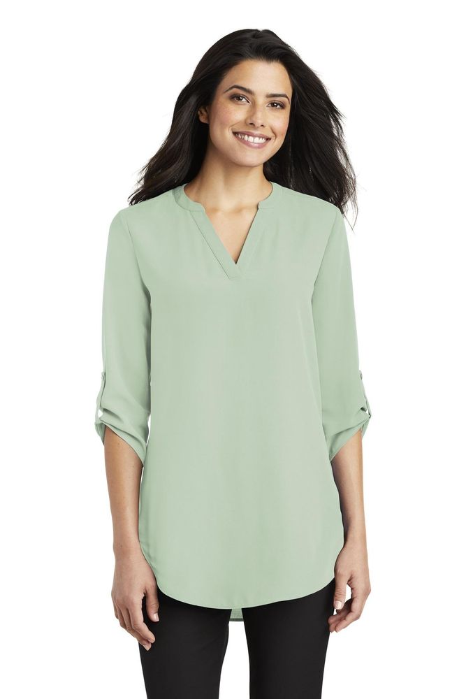 Port Authority Ladies 3/4-Sleeve Tunic Blouse. LW701 primary image