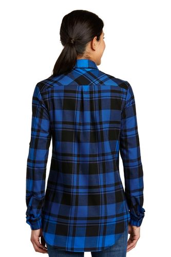 Port Authority Ladies Plaid Flannel Tunic . LW668 image thumbnail