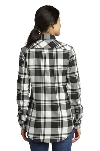 Port Authority Ladies Plaid Flannel Tunic . LW668 image thumbnail