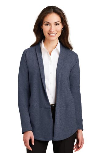 Port Authority Ladies Interlock Cardigan. L807 image thumbnail