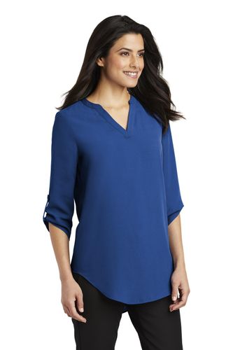 Port Authority Ladies 3/4-Sleeve Tunic Blouse. LW701 image thumbnail