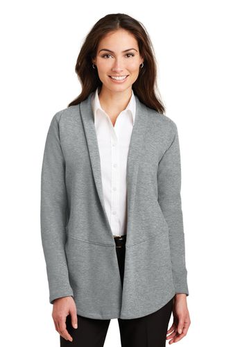 Port Authority Ladies Interlock Cardigan. L807 image thumbnail