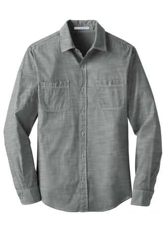 Port Authority Slub Chambray Shirt. W380 image thumbnail