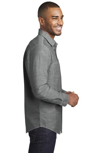 Port Authority Slub Chambray Shirt. W380 image thumbnail
