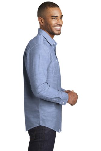Port Authority Slub Chambray Shirt. W380 image thumbnail