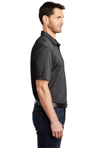 Port Authority Shadow Stripe Polo. K585 image thumbnail