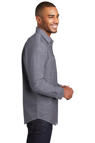 Port Authority Slub Chambray Shirt. W380 image thumbnail