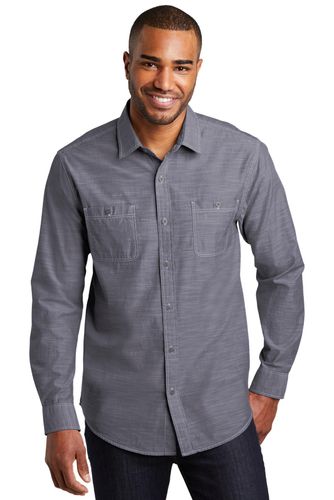 Port Authority Slub Chambray Shirt. W380 image thumbnail