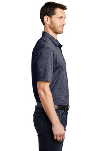 Port Authority Shadow Stripe Polo. K585 image thumbnail