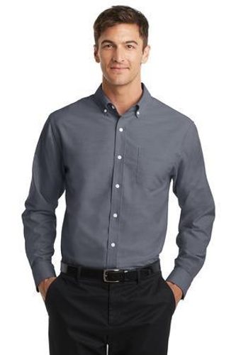 Port Authority Tall SuperPro Oxford Shirt. TS658 image thumbnail