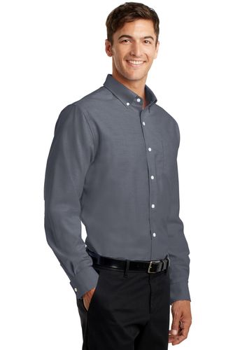 Port Authority Tall SuperPro Oxford Shirt. TS658 image thumbnail