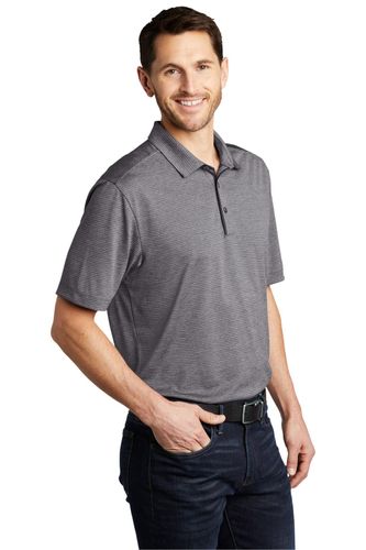 Port Authority Shadow Stripe Polo. K585 image thumbnail