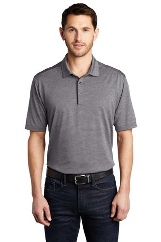 Port Authority Shadow Stripe Polo. K585 image thumbnail