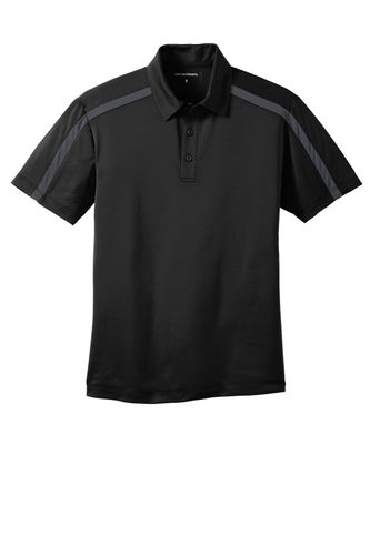 Port Authority Silk Touch Performance Colorblock Stripe Polo. K547 image thumbnail