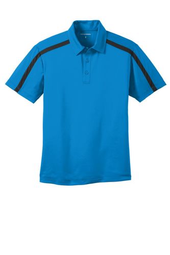 Port Authority Silk Touch Performance Colorblock Stripe Polo. K547 image thumbnail
