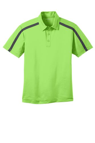 Port Authority Silk Touch Performance Colorblock Stripe Polo. K547 image thumbnail