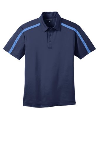 Port Authority Silk Touch Performance Colorblock Stripe Polo. K547 image thumbnail