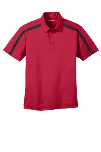 Port Authority Silk Touch Performance Colorblock Stripe Polo. K547 image thumbnail