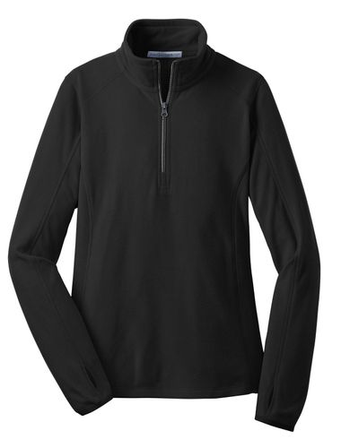 Port Authority Ladies Microfleece 1/2-Zip Pullover. L224 image thumbnail