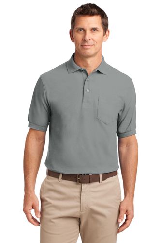 Port Authority Tall Silk Touch Polo with Pocket. TLK500P image thumbnail