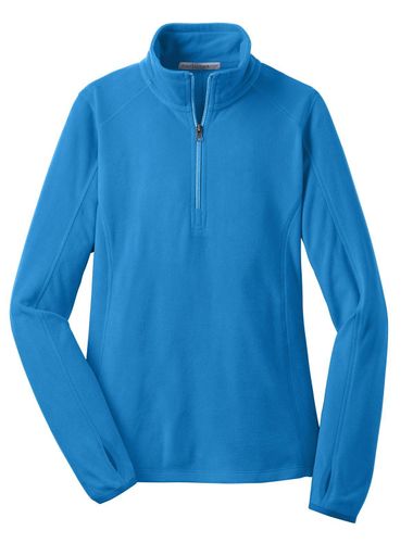 Port Authority Ladies Microfleece 1/2-Zip Pullover. L224 image thumbnail
