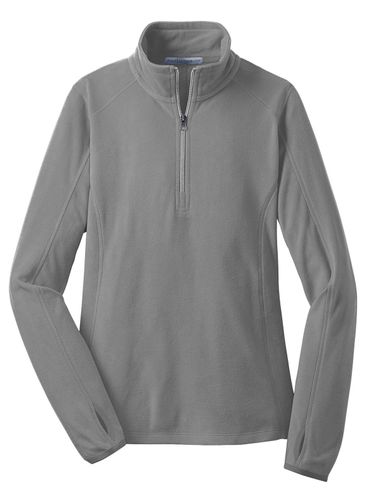 Port Authority Ladies Microfleece 1/2-Zip Pullover. L224 image thumbnail