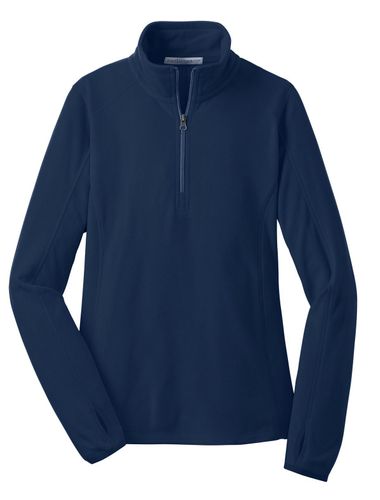 Port Authority Ladies Microfleece 1/2-Zip Pullover. L224 image thumbnail