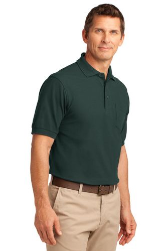 Port Authority Tall Silk Touch Polo with Pocket. TLK500P image thumbnail