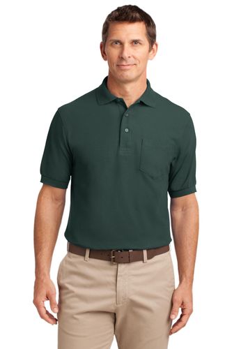 Port Authority Tall Silk Touch Polo with Pocket. TLK500P image thumbnail