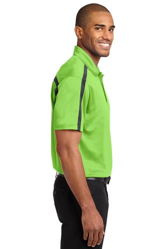 Port Authority Silk Touch Performance Colorblock Stripe Polo. K547 image thumbnail