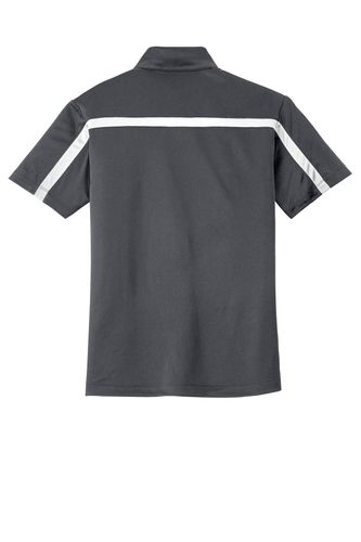 Port Authority Silk Touch Performance Colorblock Stripe Polo. K547 image thumbnail