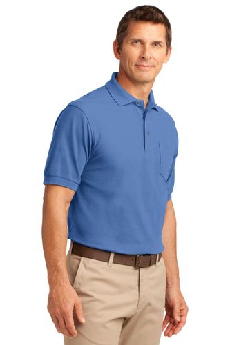 Port Authority Tall Silk Touch Polo with Pocket. TLK500P image thumbnail