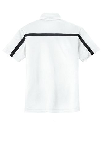 Port Authority Silk Touch Performance Colorblock Stripe Polo. K547 image thumbnail