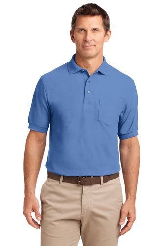 Port Authority Tall Silk Touch Polo with Pocket. TLK500P image thumbnail