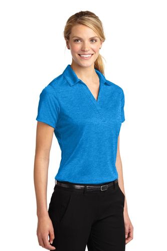 Sport-Tek Ladies Heather Contender Polo. LST660 image thumbnail