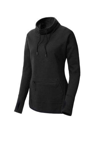 Sport-Tek Ladies Triumph Cowl Neck Pullover LST280 image thumbnail