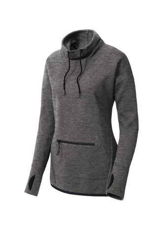 Sport-Tek Ladies Triumph Cowl Neck Pullover LST280 image thumbnail