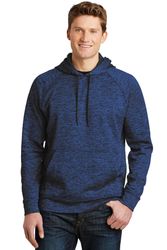 Image of Sport-Tek PosiCharge Electric Heather Fleece Hooded Pullover. ST225
