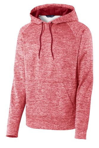 Sport-Tek PosiCharge Electric Heather Fleece Hooded Pullover. ST225 image thumbnail