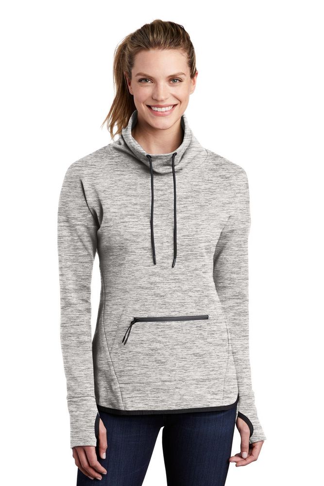 Sport-Tek Ladies Triumph Cowl Neck Pullover LST280 primary image