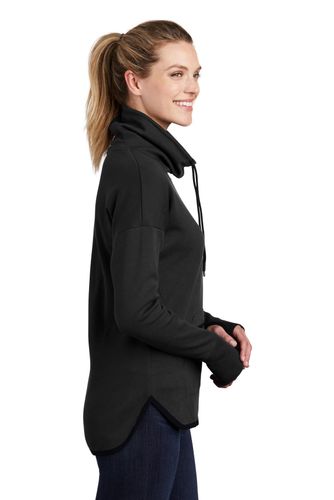Sport-Tek Ladies Triumph Cowl Neck Pullover LST280 image thumbnail