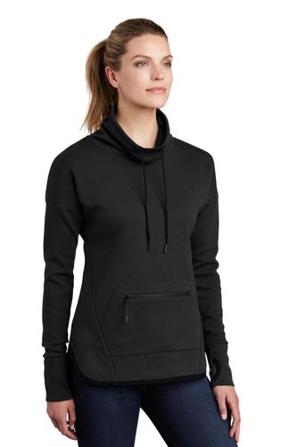 Sport-Tek Ladies Triumph Cowl Neck Pullover LST280 image thumbnail
