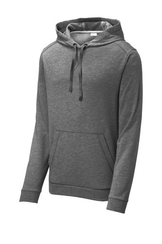 Sport-Tek PosiCharge Tri-Blend Wicking Fleece Hooded Pullover. ST296 image thumbnail