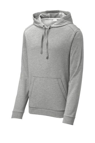Sport-Tek PosiCharge Tri-Blend Wicking Fleece Hooded Pullover. ST296 image thumbnail
