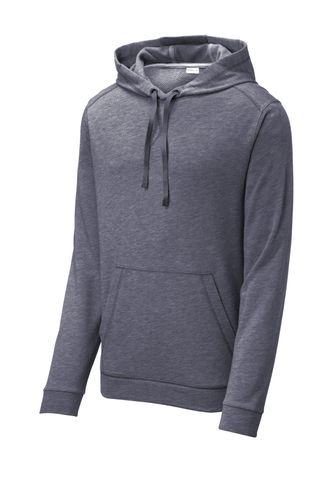 Sport-Tek PosiCharge Tri-Blend Wicking Fleece Hooded Pullover. ST296 image thumbnail