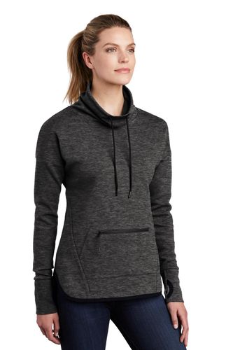 Sport-Tek Ladies Triumph Cowl Neck Pullover LST280 image thumbnail