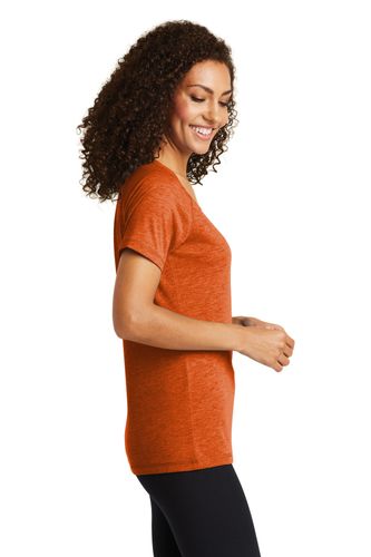 Sport-Tek Ladies PosiCharge Tri-Blend Wicking Scoop Neck Raglan Tee. LST400 image thumbnail