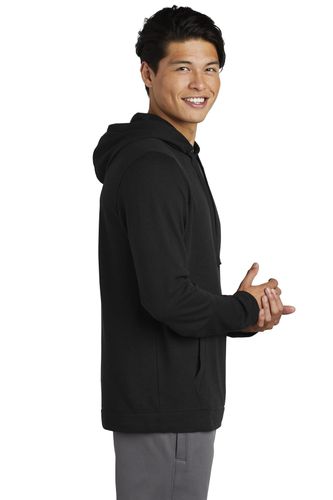 Sport-Tek PosiCharge Tri-Blend Wicking Fleece Hooded Pullover. ST296 image thumbnail