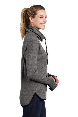 Sport-Tek Ladies Triumph Cowl Neck Pullover LST280 image thumbnail